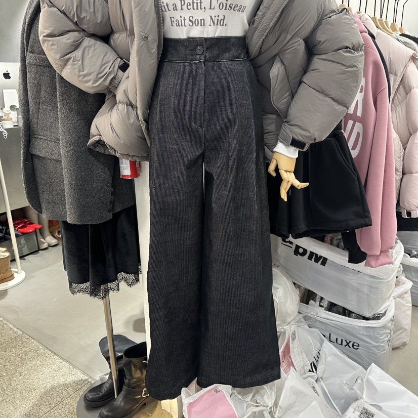 VENEFIT韓國代購㊣女裝新品推薦休閑真品時尚25秋冬熱賣休閑褲VENEFIT/JENNIE休閑褲圖色2