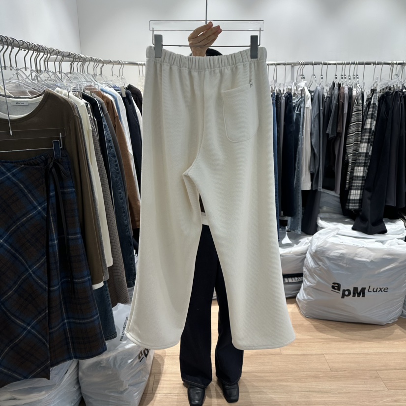 STORIES韓國代購㊣女裝新品休閑真品25秋冬推薦熱賣時尚休閑褲STORIES休閑褲