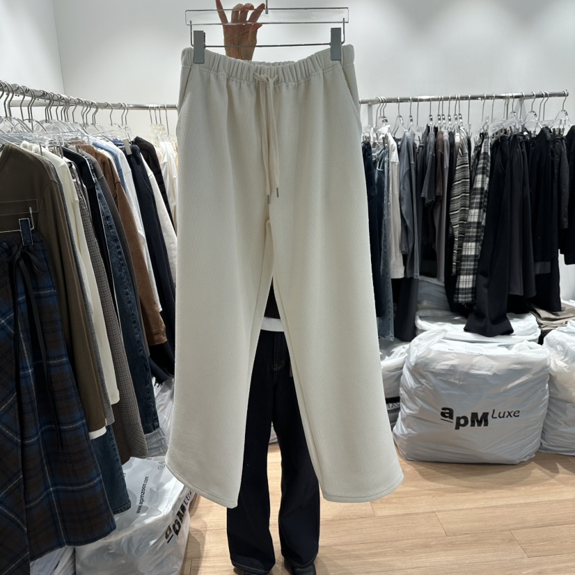 STORIES韓國代購㊣女裝新品休閑真品25秋冬推薦熱賣時尚休閑褲STORIES休閑褲圖色1