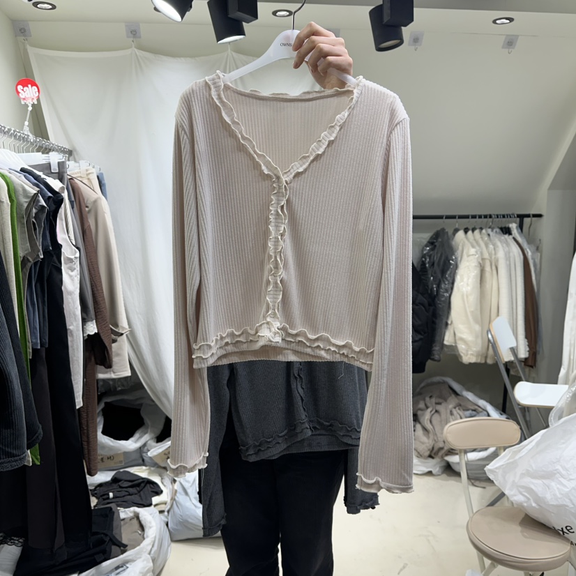 OWNS東大門㊣直郵女士新款推薦人氣熱賣時尚職業真品針織衫OWNS HAUS針織衫圖色1