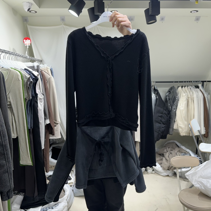 OWNS東大門㊣直郵女士新款推薦人氣熱賣時尚職業真品針織衫OWNS HAUS針織衫圖色3