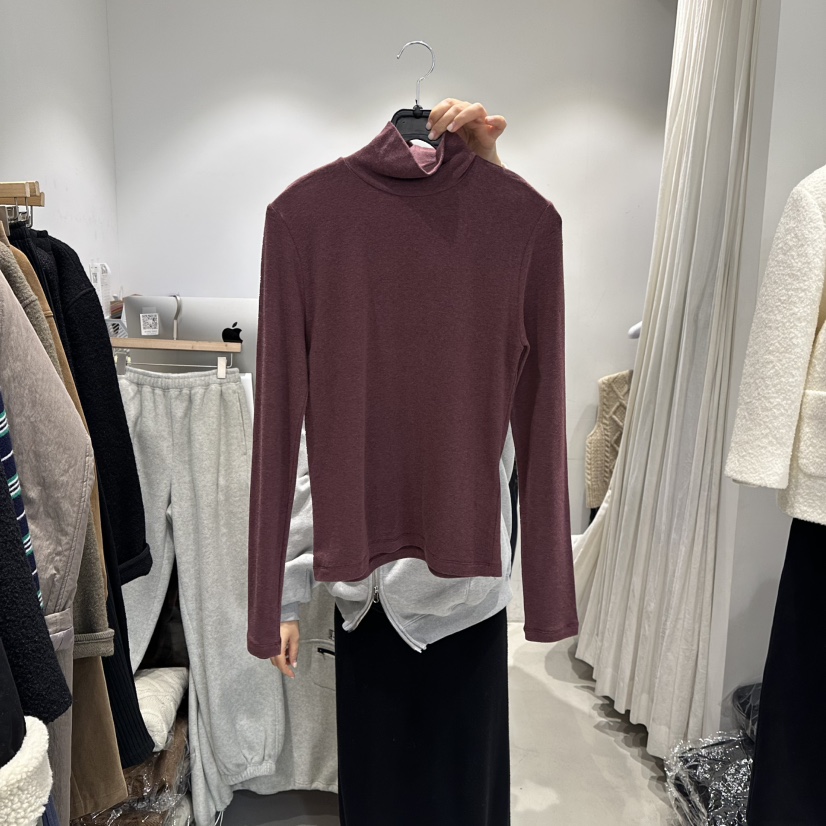 IRVINE東大門㊣代購女裝新款真品職業25秋冬熱賣休閑長袖T恤IRVINE長袖T恤圖色3