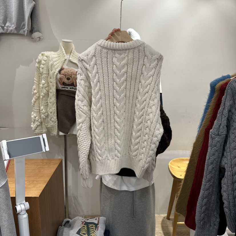 ASSEMBLY韓國直郵㊣女裝新款休閑時尚職業人氣真品25秋冬毛衣ASSEMBLY毛衣