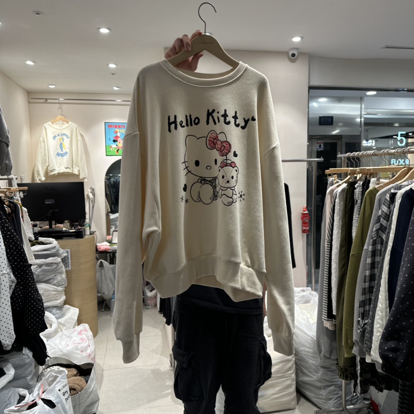 J.BALLOON東大門㊣直郵女裝新款休閑真品25秋冬熱賣衛衣加絨J.BALLOON衛衣圖色1