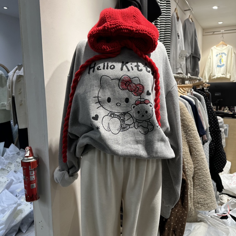 J.BALLOON東大門㊣直郵女裝新款休閑真品25秋冬熱賣衛衣加絨J.BALLOON衛衣圖色2