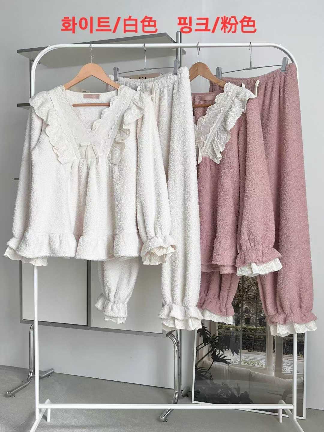 VICTORIA-P東大門㊣直郵女裝新款職業休閑推薦25秋冬時尚睡衣VICTORIA睡衣