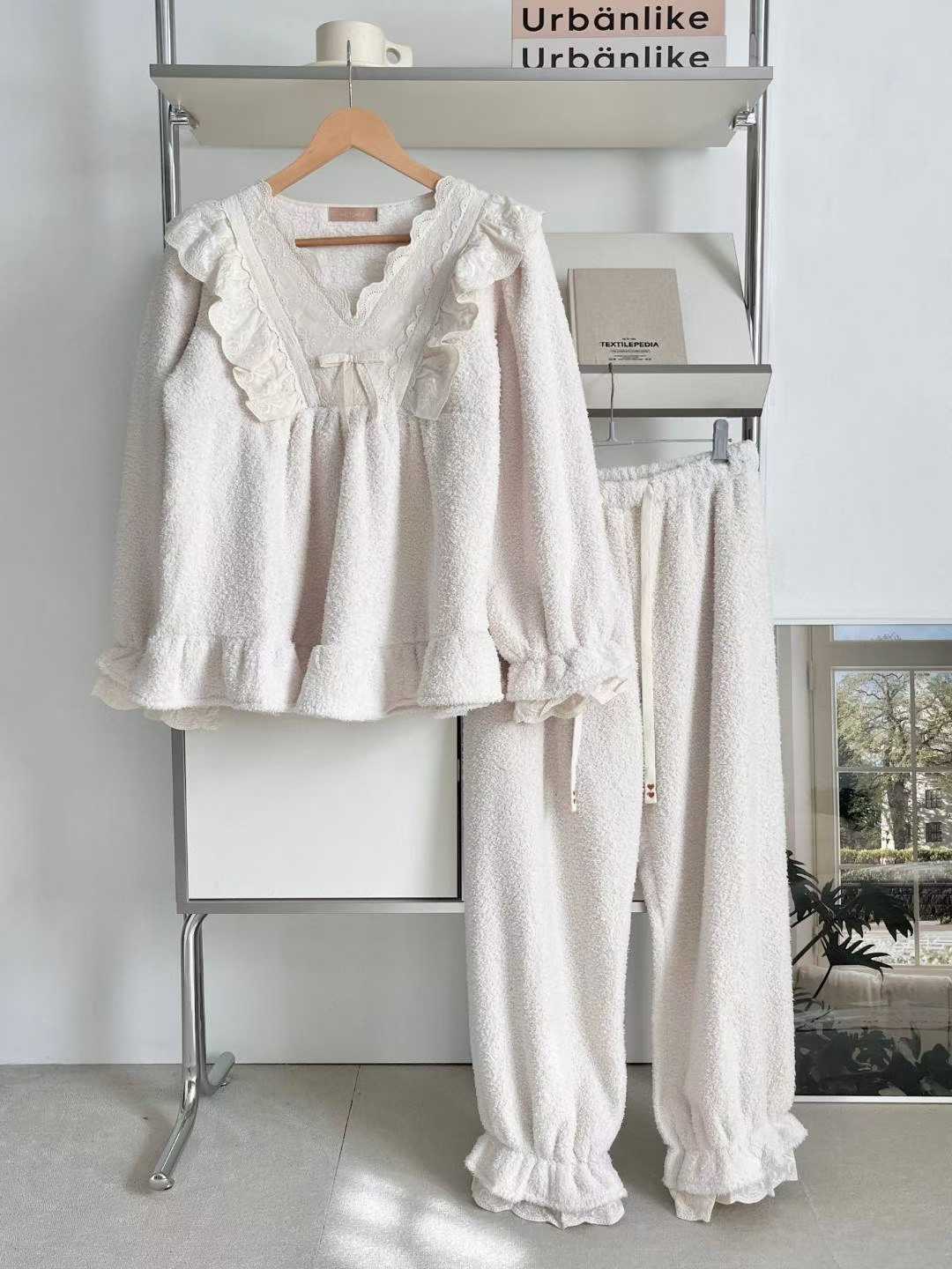 VICTORIA-P東大門㊣直郵女裝新款職業休閑推薦25秋冬時尚睡衣VICTORIA睡衣圖色1