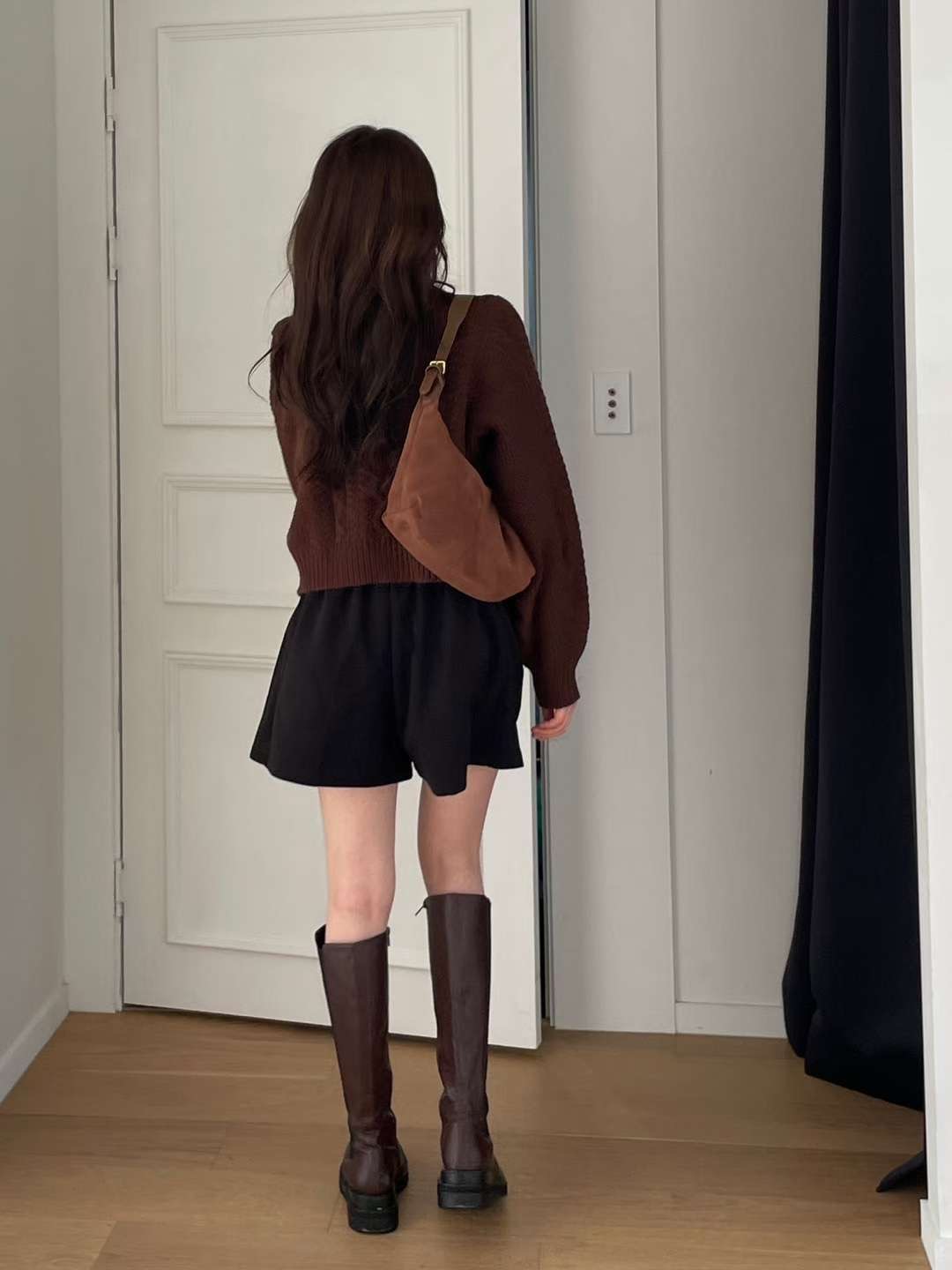 EROOM東大門㊣直郵女士新款職業休閑真品25秋冬人氣毛衣羊毛衫EROOM毛衣