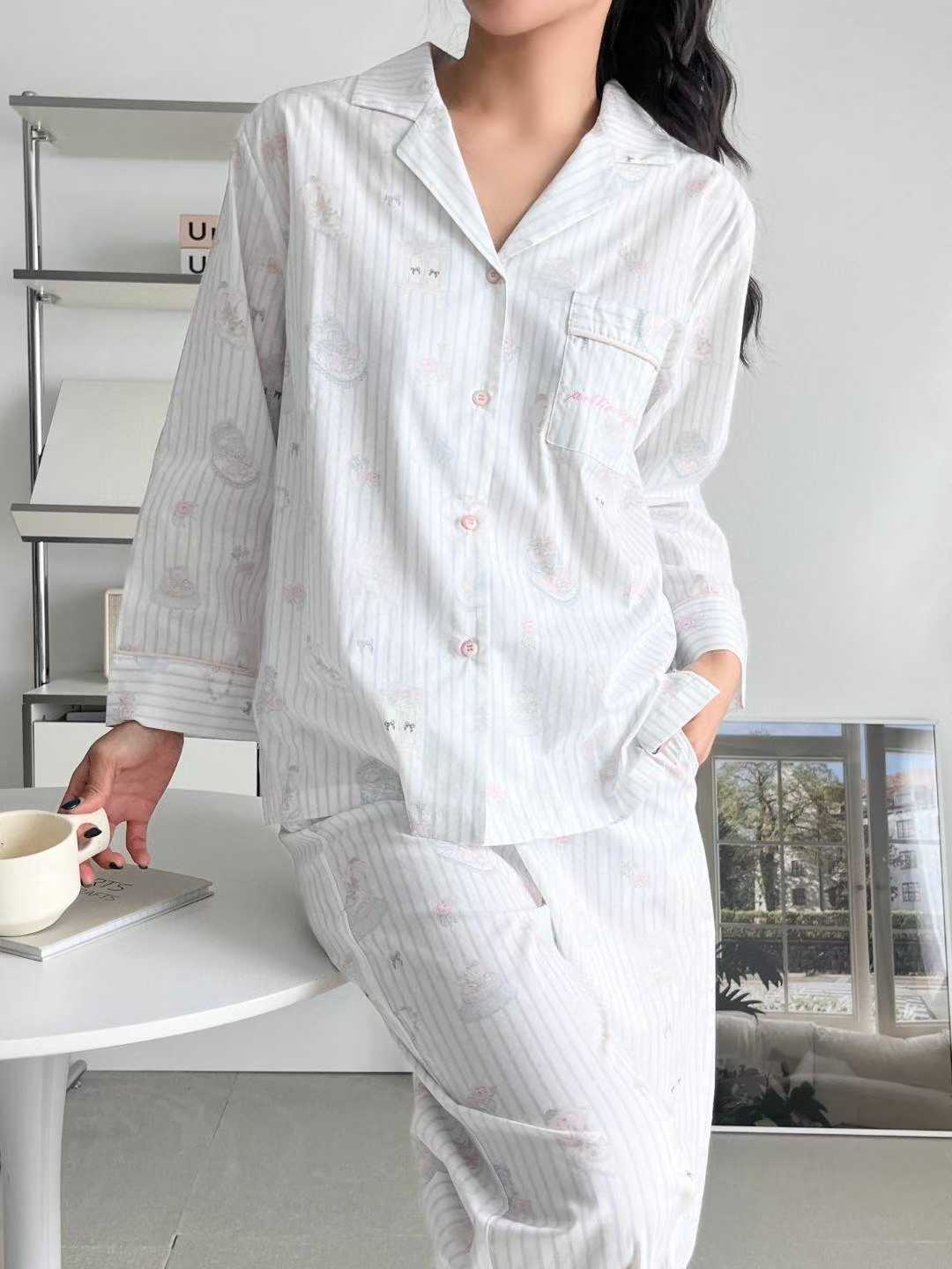 VICTORIA-P東大門㊣實拍女士新款休閑真品時尚推薦25秋冬睡衣VICTORIA睡衣