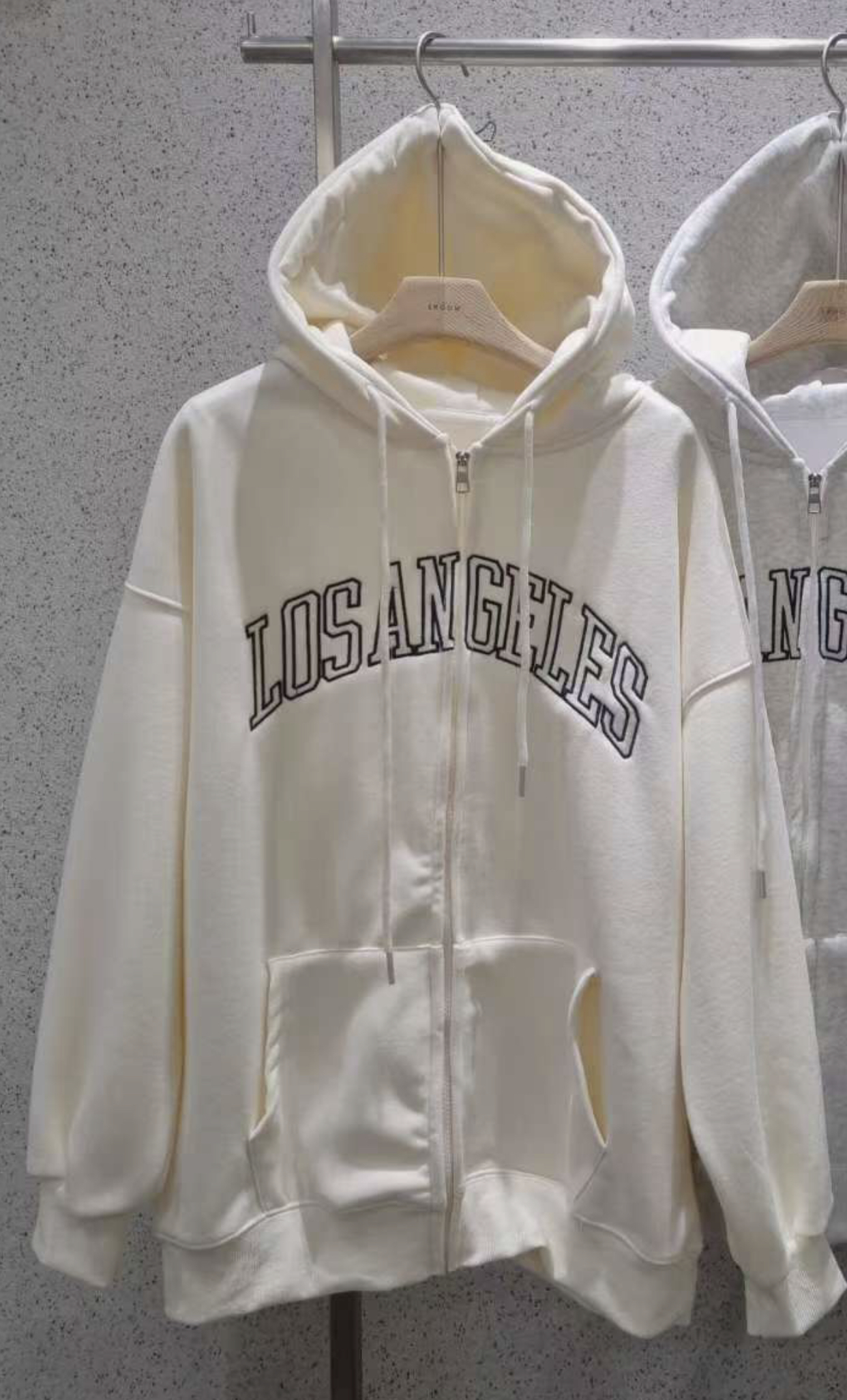 EROOM韓國代購㊣女士新款時尚25秋冬熱賣人氣真品職業衛衣刺繡EROOM衛衣圖色3