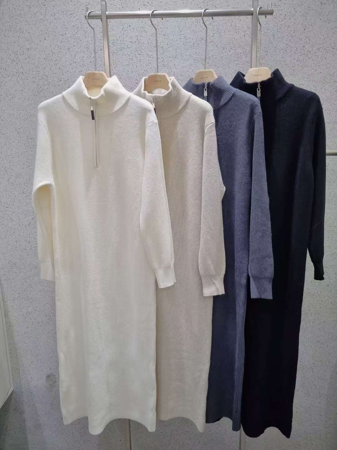 EROOM韓國直郵㊣女士新品熱賣休閑職業25秋冬真品推薦連衣裙EROOM連衣裙圖色3左三色