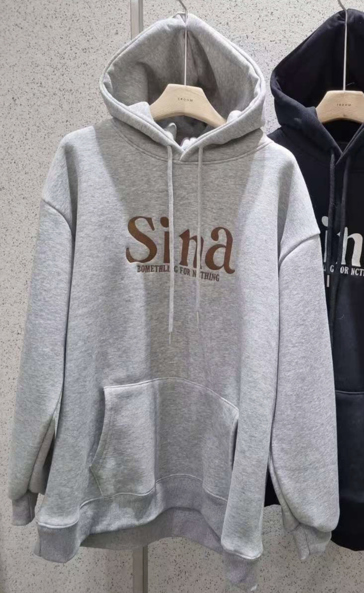 EROOM東大門㊣實拍女士新品推薦職業時尚熱賣真品休閑25秋冬衛衣EROOM衛衣圖色1