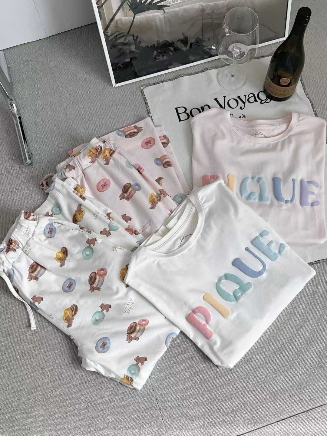 VICTORIA-P韓國直郵㊣女裝新款職業熱賣推薦人氣時尚休閑睡衣VICTORIA睡衣