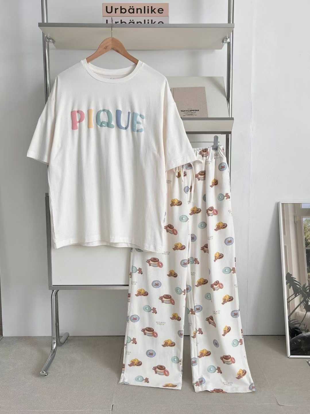 VICTORIA-P韓國直郵㊣女裝新款職業熱賣推薦人氣時尚休閑睡衣VICTORIA睡衣圖色1