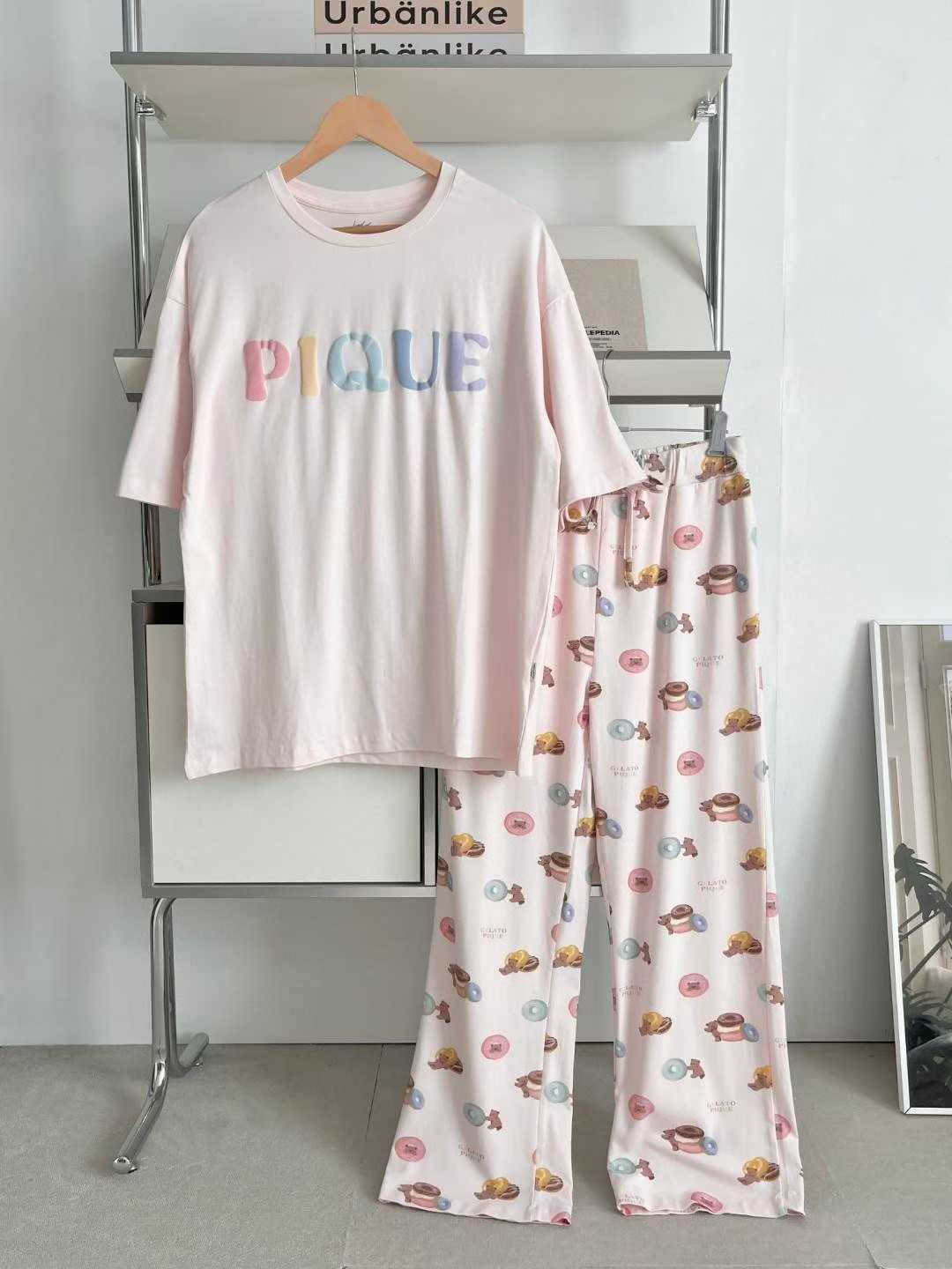 VICTORIA-P韓國直郵㊣女裝新款職業熱賣推薦人氣時尚休閑睡衣VICTORIA睡衣圖色2