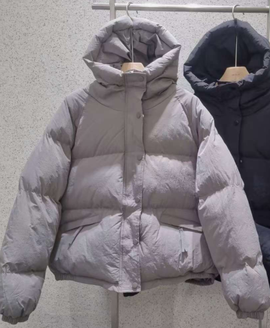 EROOM東大門㊣實拍女士新款職業人氣推薦真品時尚休閑短款棉服EROOM短款棉服圖色3