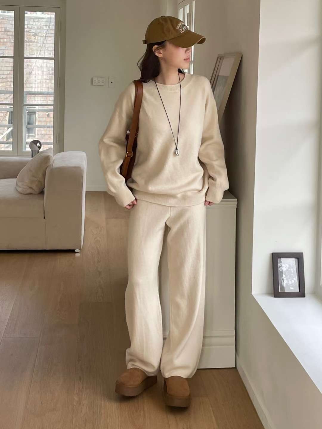 EROOM東大門㊣直郵女裝新品人氣職業25秋冬熱賣套裝套裝圍巾EROOM套裝