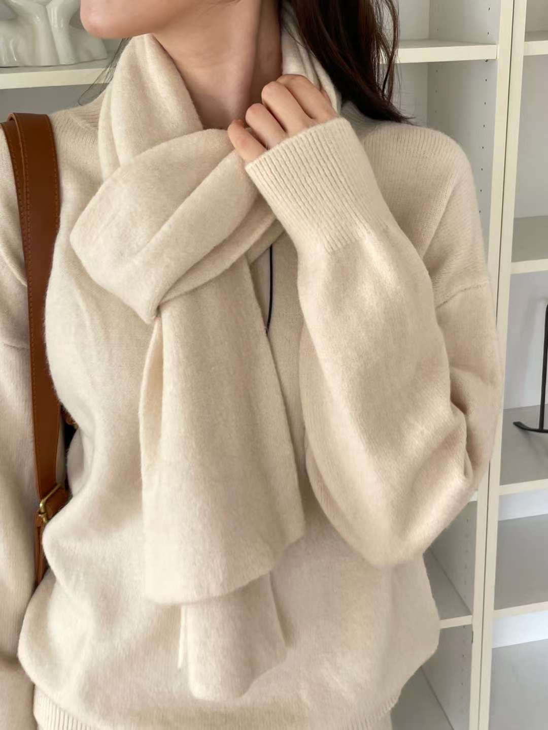 EROOM東大門㊣直郵女裝新品人氣職業25秋冬熱賣套裝套裝圍巾EROOM套裝