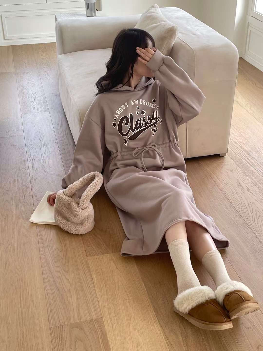 EROOM東大門㊣代購女裝新款真品25秋冬推薦時尚職業休閑連衣裙EROOM連衣裙