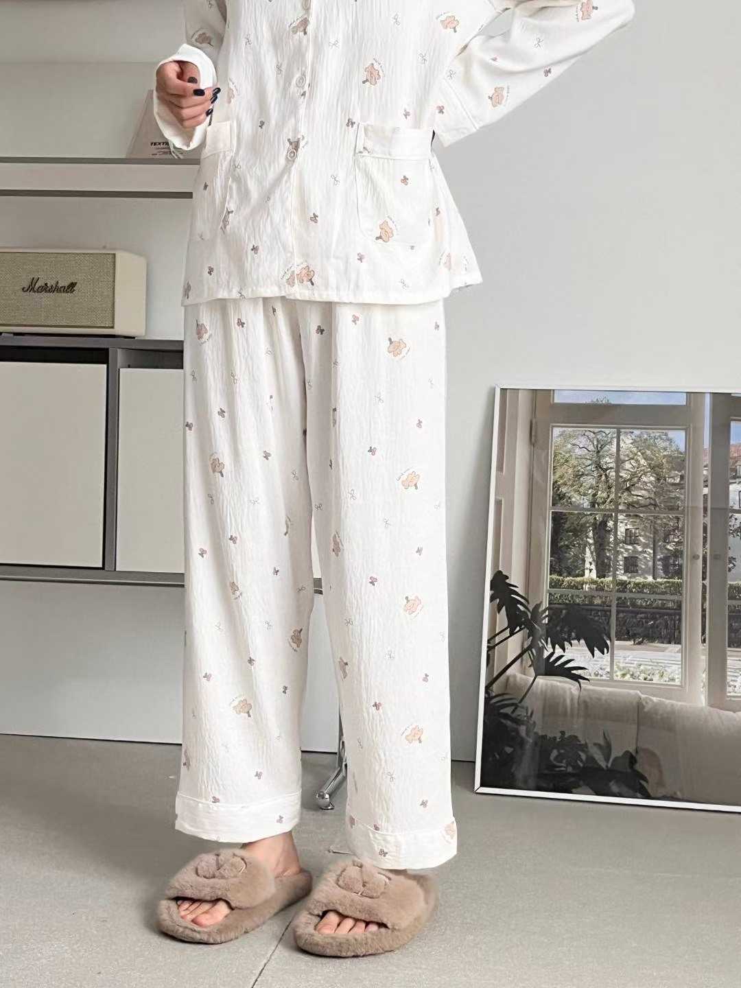 VICTORIA-P東大門㊣代購女裝新款職業真品熱賣25秋冬休閑睡衣VICTORIA睡衣