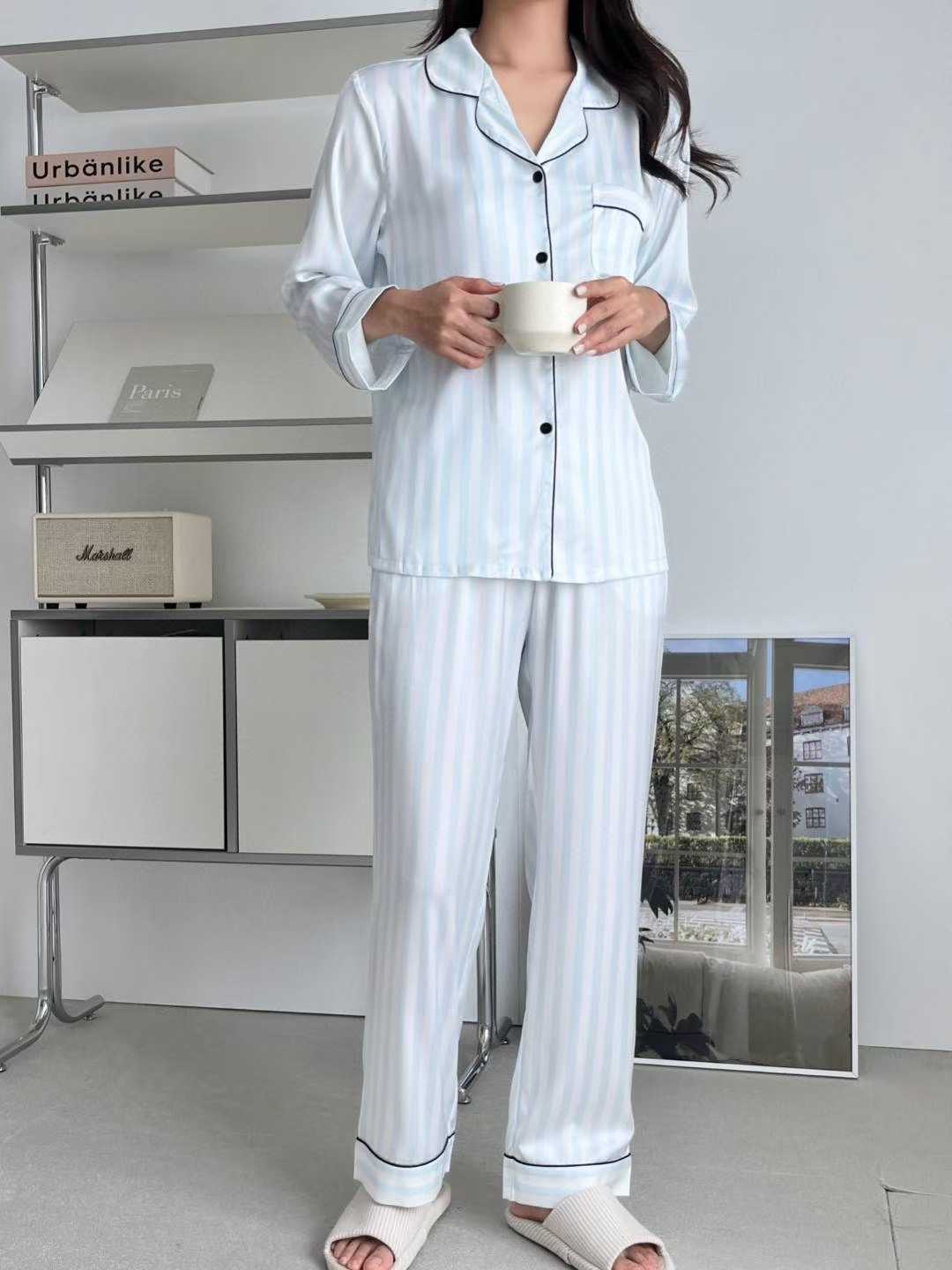 VICTORIA-P韓國直郵㊣女裝新品人氣休閑25秋冬真品職業睡衣VICTORIA睡衣