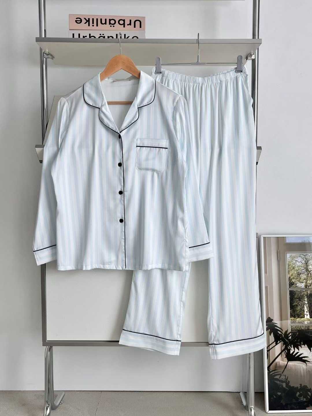 VICTORIA-P韓國直郵㊣女裝新品人氣休閑25秋冬真品職業睡衣VICTORIA睡衣圖色1