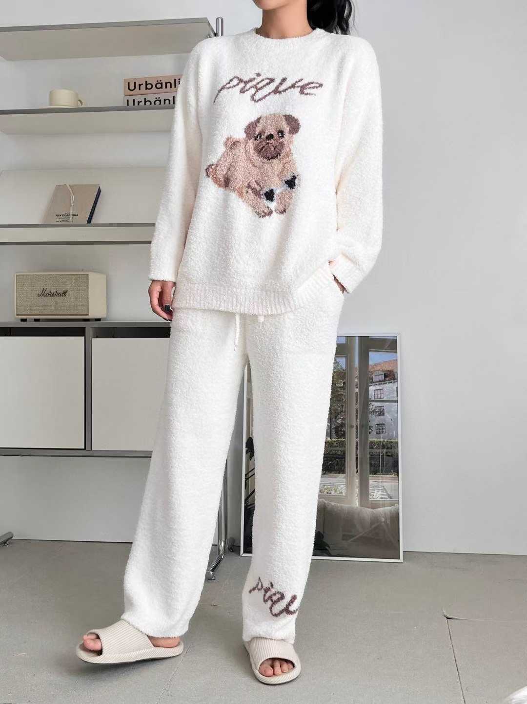 VICTORIA-P韓國代購㊣女裝新品真品休閑時尚25秋冬職業睡衣VICTORIA睡衣