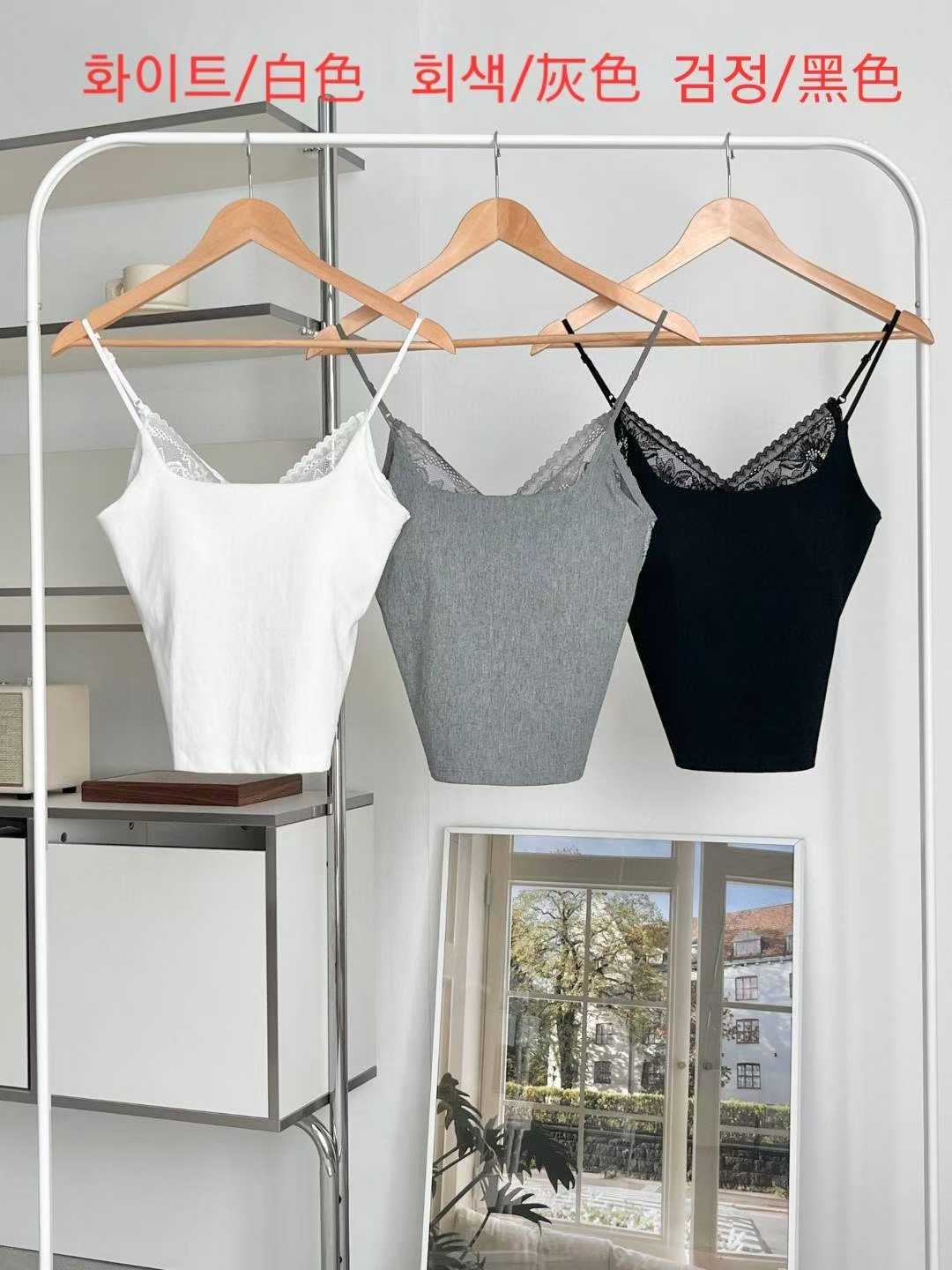 VICTORIA-P韓國代購㊣女士新品推薦休閑人氣真品時尚吊帶背心VICTORIA吊帶/背心