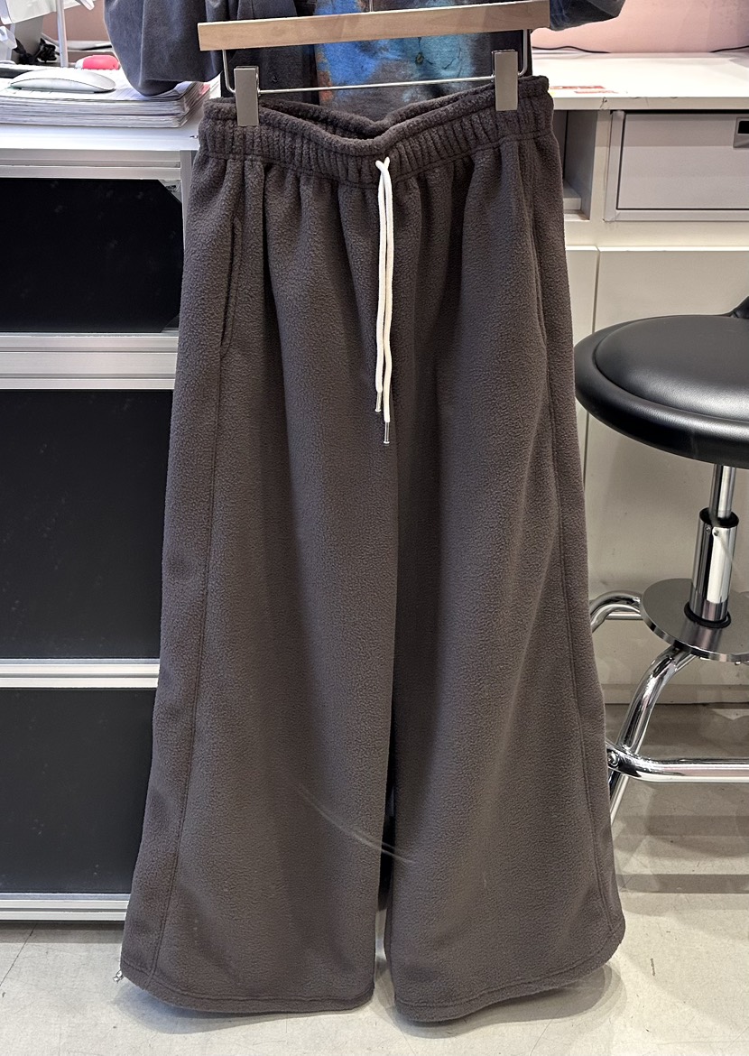 CRACKERS韓國代購㊣女裝新款熱賣人氣25秋冬時尚休閑褲開衩CRACKERS休閑褲圖色2