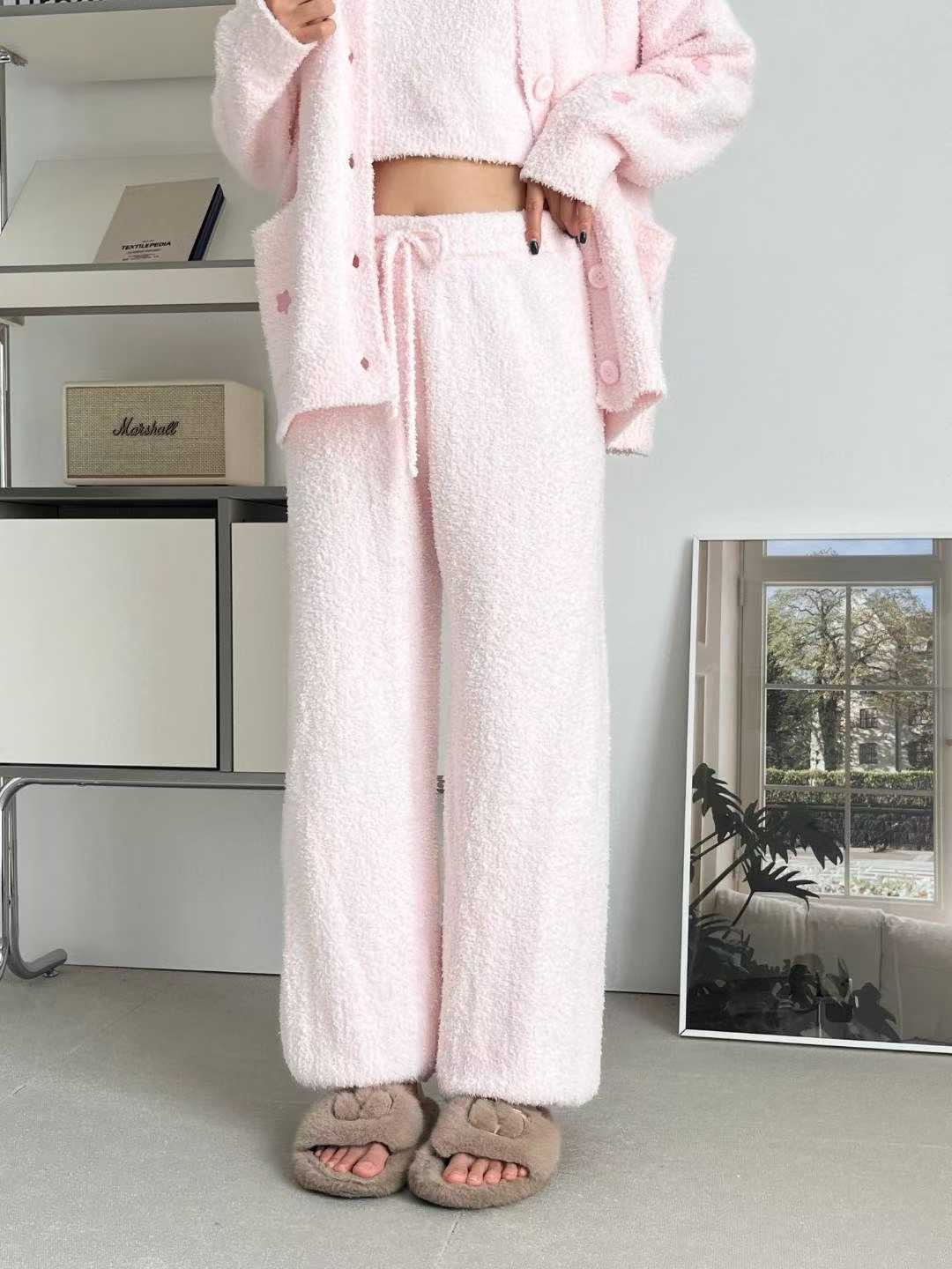 VICTORIA-P東大門㊣直郵女士新款職業休閑人氣25秋冬睡衣三件套VICTORIA睡衣