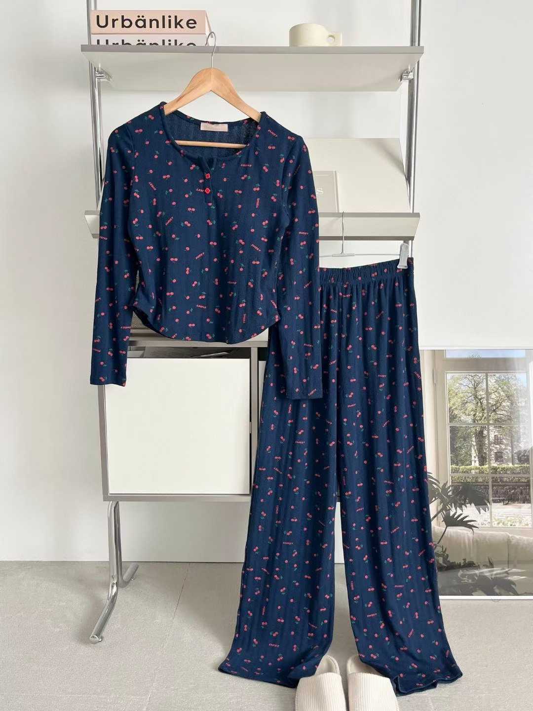 VICTORIA-P東大門㊣代購女裝新品職業時尚熱賣25秋冬真品睡衣VICTORIA睡衣圖色2