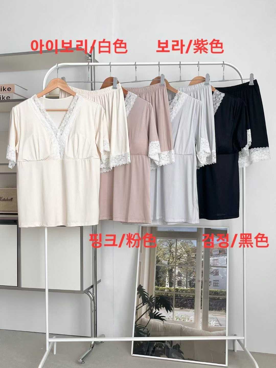 VICTORIA-P韓國直郵㊣女士新品熱賣推薦休閑人氣25秋冬睡衣VICTORIA睡衣