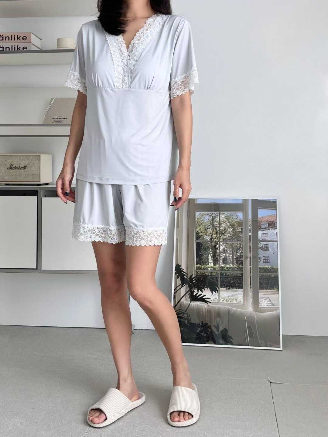 VICTORIA-P韓國直郵㊣女士新品熱賣推薦休閑人氣25秋冬睡衣VICTORIA睡衣