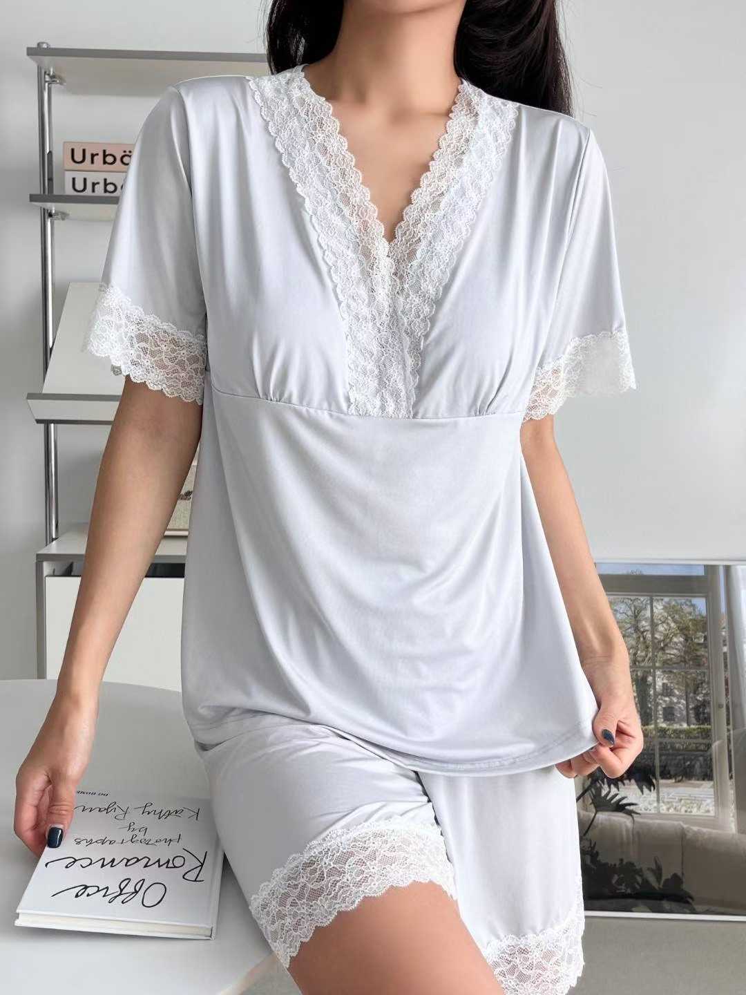 VICTORIA-P韓國直郵㊣女士新品熱賣推薦休閑人氣25秋冬睡衣VICTORIA睡衣