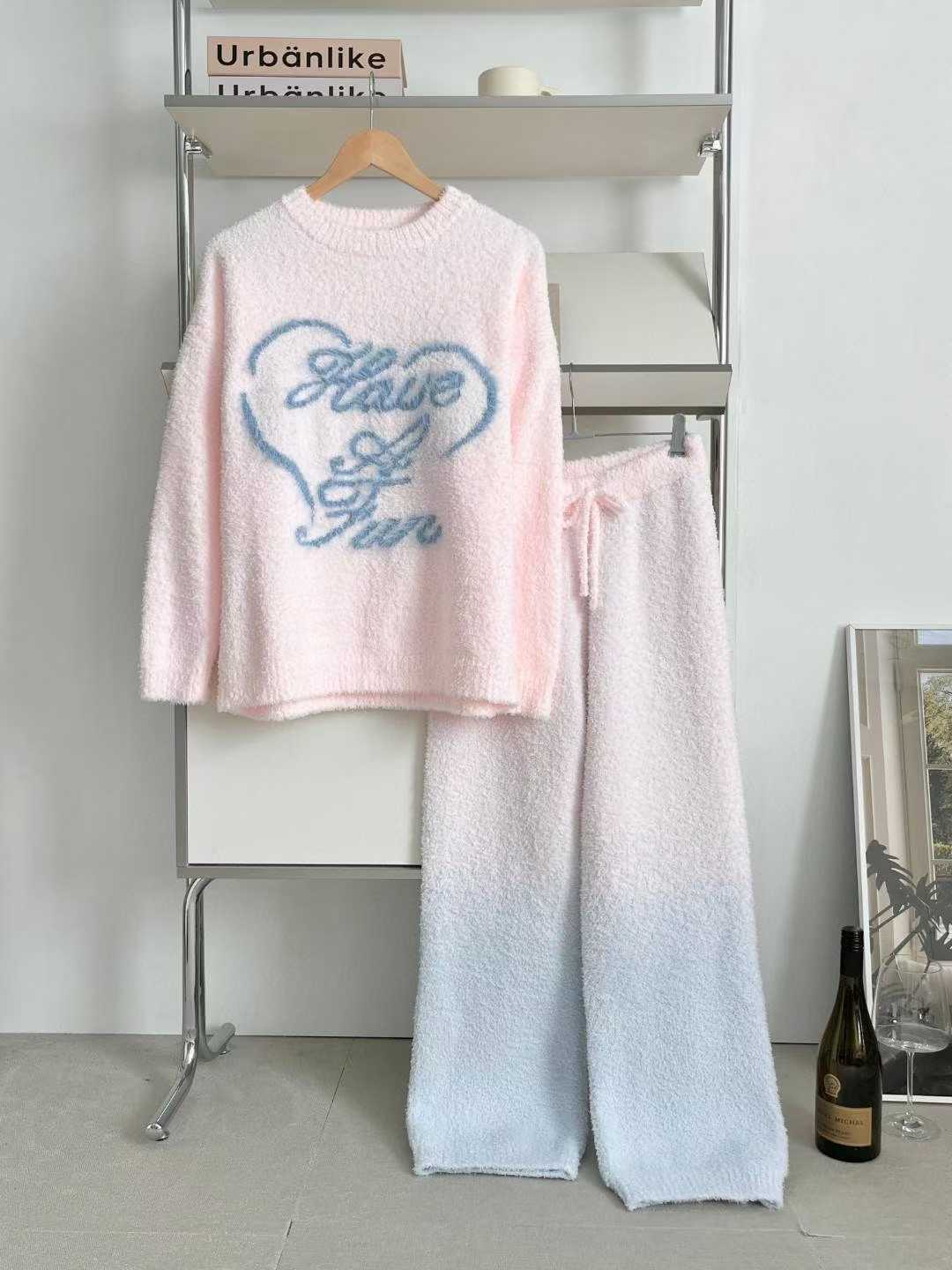 VICTORIA-P東大門㊣直郵女士新品25秋冬人氣推薦職業休閑睡衣VICTORIA睡衣圖色2