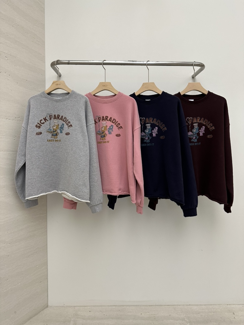 CELLI韓國直郵㊣女士新品25秋冬職業熱賣人氣真品推薦衛衣加絨CELLI衛衣