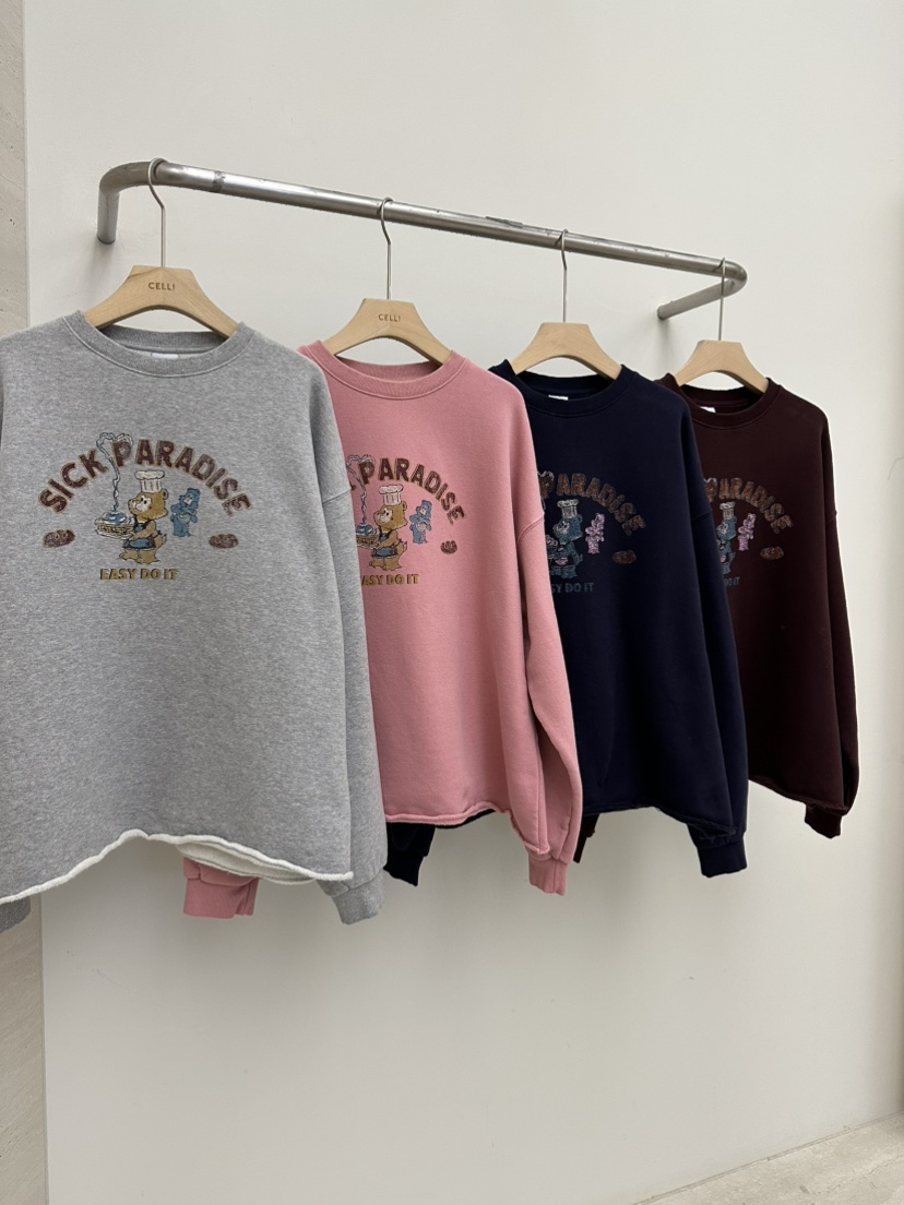 CELLI韓國直郵㊣女士新品25秋冬職業熱賣人氣真品推薦衛衣加絨CELLI衛衣