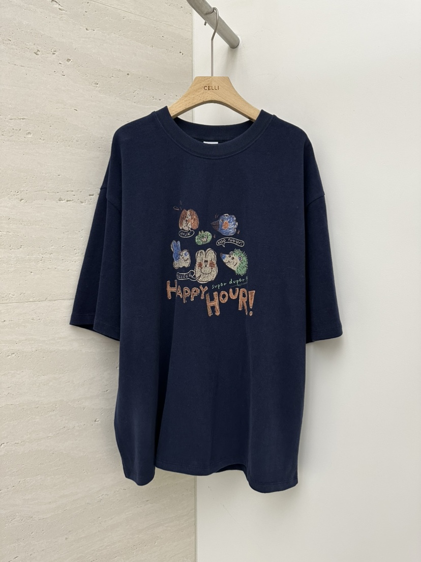 CELLI東大門㊣實拍女士新品時尚推薦熱賣25秋冬人氣真品T恤CELLIT恤圖色2