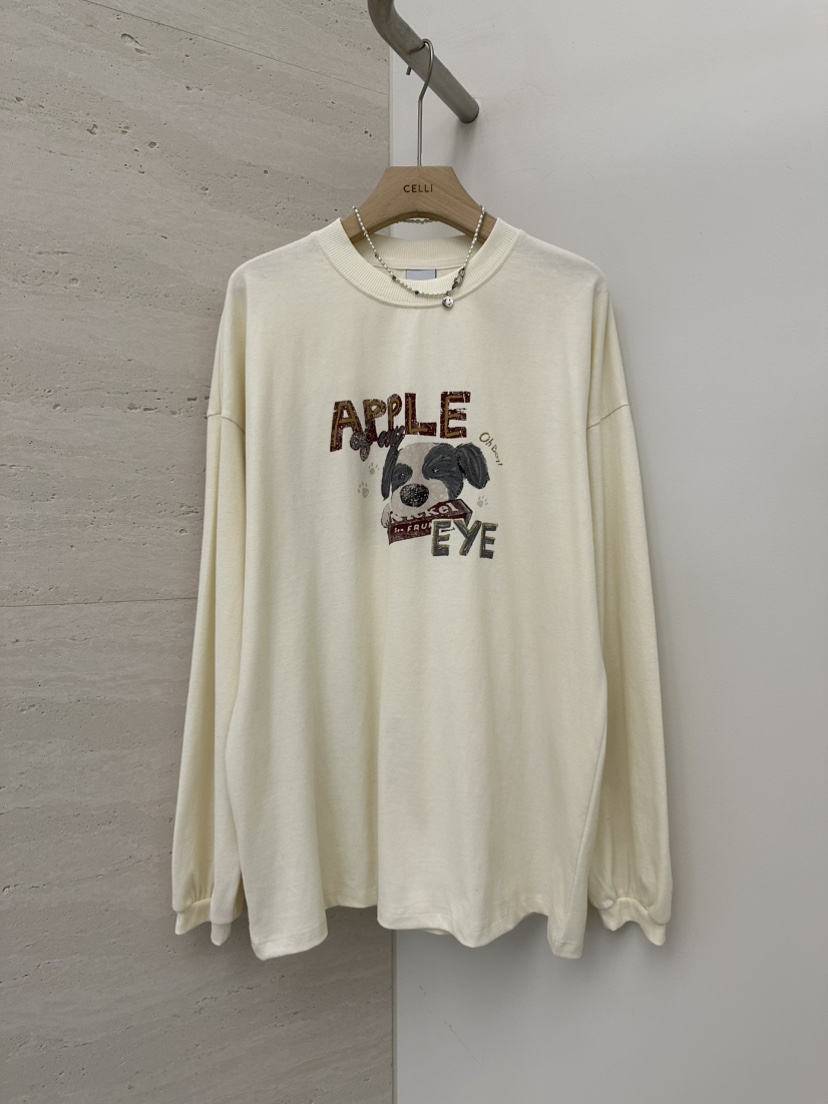 CELLI東大門㊣實拍女裝新品人氣休閑熱賣推薦時尚職業長袖T恤CELLI長袖T恤圖色1