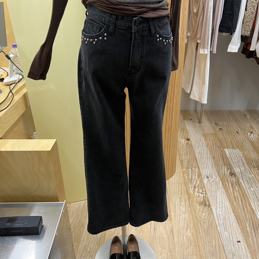 THEPLAN東大門㊣實拍女裝新品時尚熱賣休閑人氣25秋冬牛仔褲THE PLAN牛仔褲