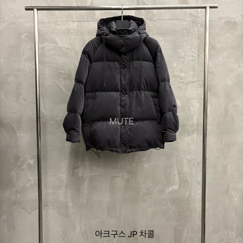MUTE-P東大門㊣實拍女裝新品休閑推薦人氣熱賣時尚短款羽絨服MUTE短款羽絨服圖色3墨色