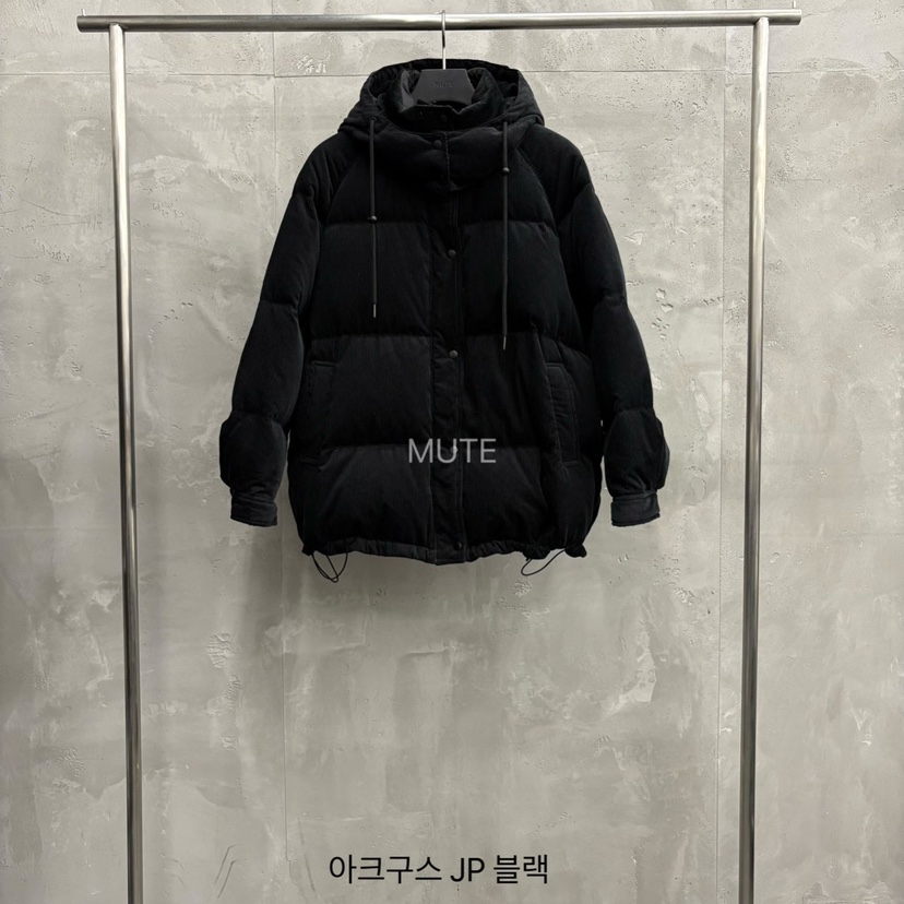 MUTE-P東大門㊣實拍女裝新品休閑推薦人氣熱賣時尚短款羽絨服MUTE短款羽絨服圖色4黑色
