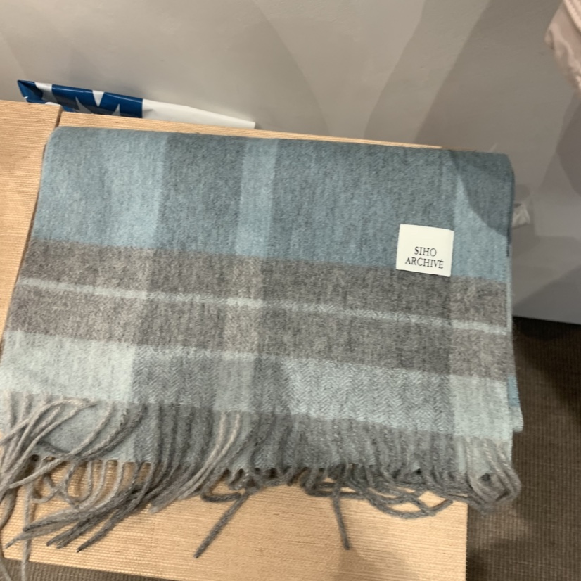 SIHO ARCHIVE韓國直郵㊣女裝新品25秋冬休閑圍巾披肩格子圍巾SIHO ARCHIVE圍巾/披肩圖色4