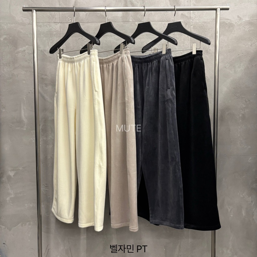 MUTE-P韓國直郵㊣女士新款真品職業人氣25秋冬休閑熱賣休閑褲MUTE休閑褲
