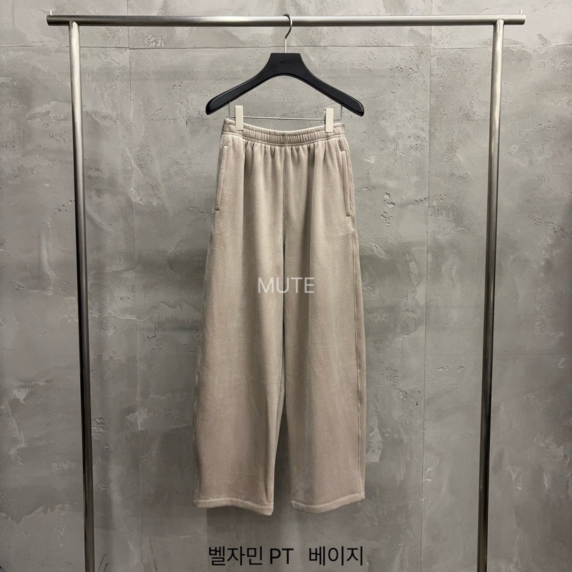 MUTE-P韓國直郵㊣女士新款真品職業人氣25秋冬休閑熱賣休閑褲MUTE休閑褲圖色2