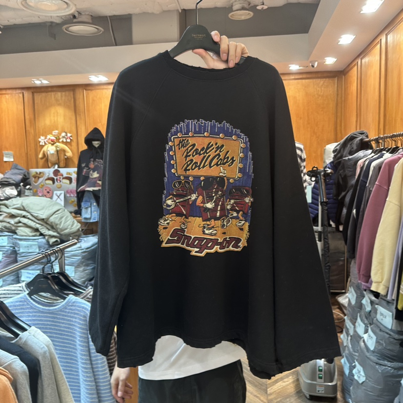 GARMENT-P東大門㊣直郵女裝新品真品熱賣時尚25秋冬衛衣加絨GARMENT衛衣圖色3