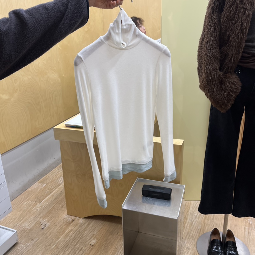 THEPLAN韓國代購㊣女裝新款時尚25秋冬真品熱賣人氣長袖T恤THE PLAN長袖T恤圖色2