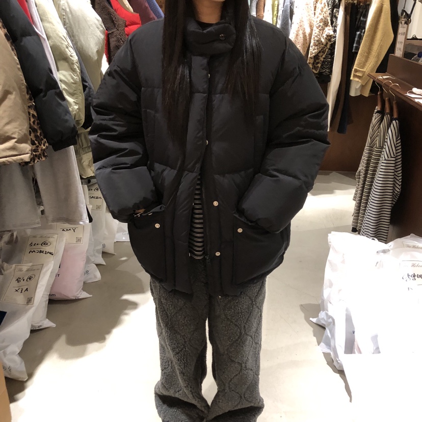 HEBON韓國代購㊣女士新品休閑職業真品25秋冬短款羽絨服鵝絨HEBON短款羽絨服圖色2