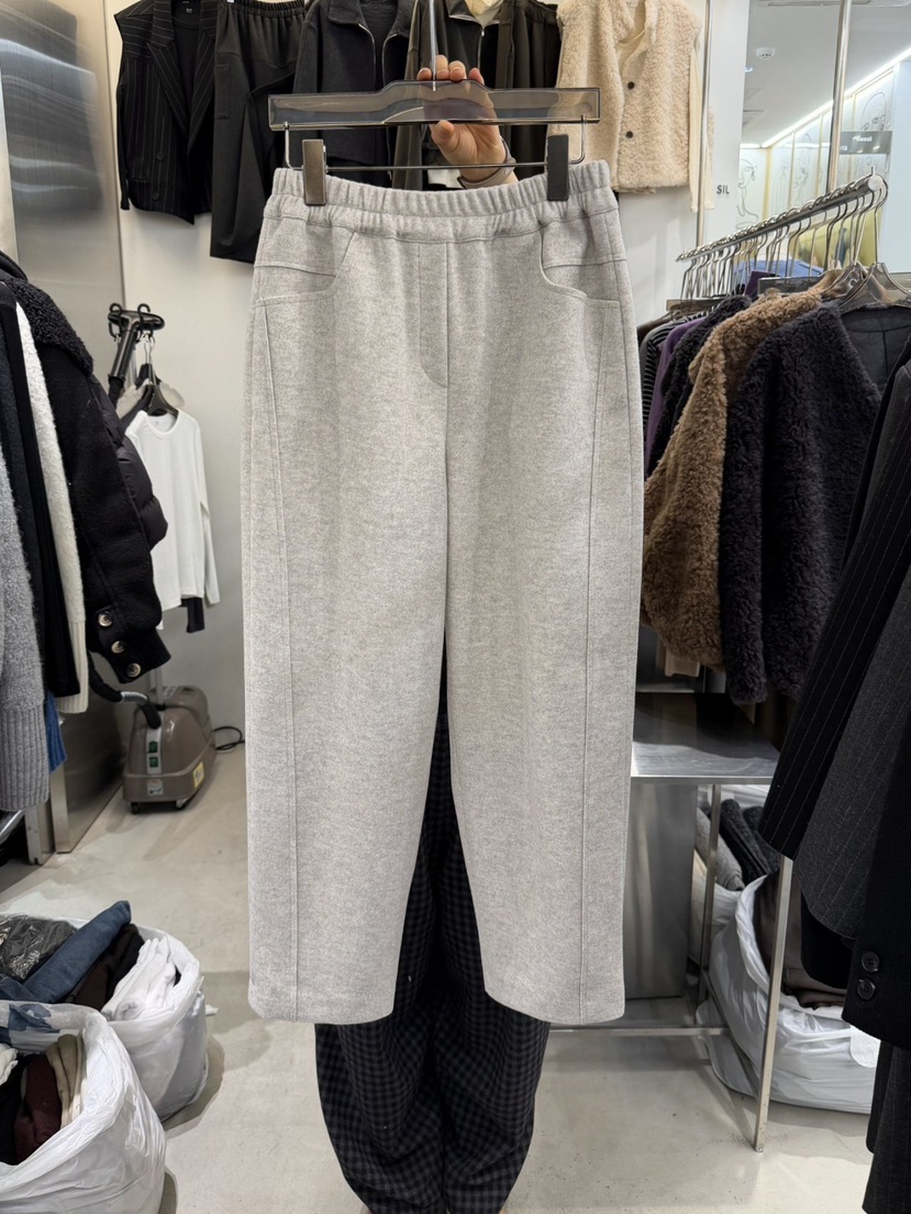 THE SIL韓國代購㊣女士新款推薦25秋冬休閑真品人氣休閑褲THE SIL/1 2ILLY休閑褲圖色1