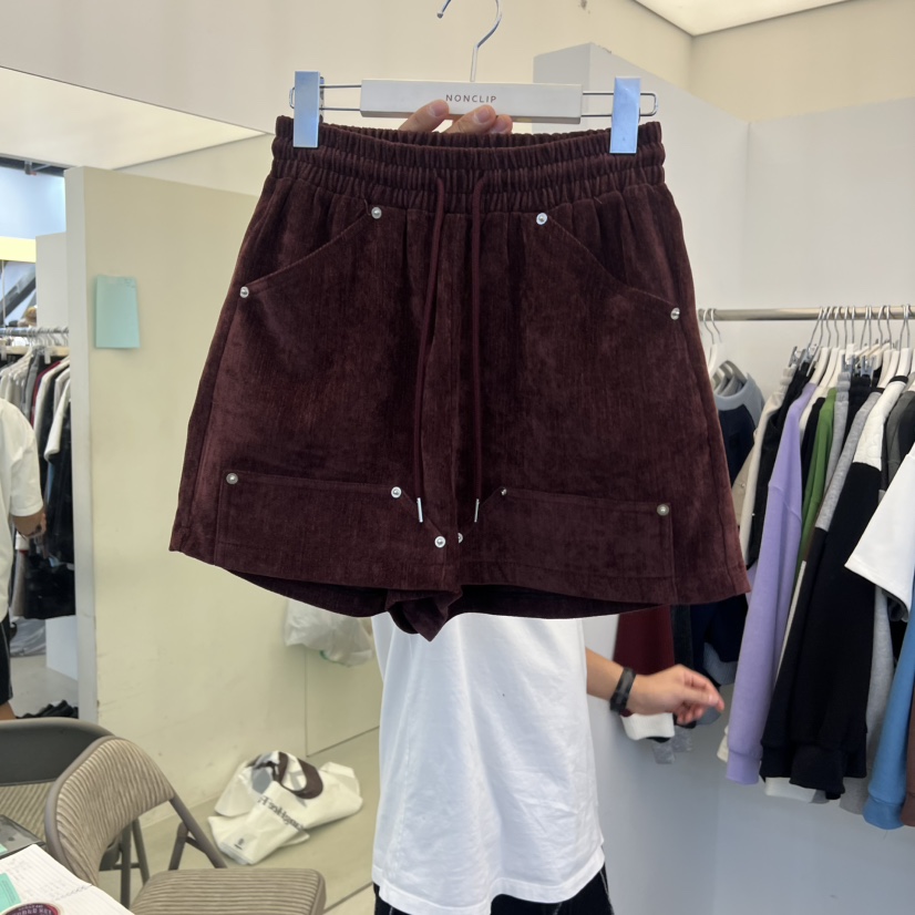 NON CLIP韓國代購㊣女裝新款休閑時尚人氣推薦真品職業短褲NON CLIP短褲圖色1